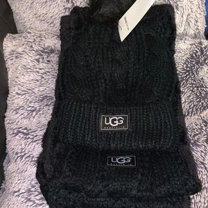 Ugg hat and scarf
